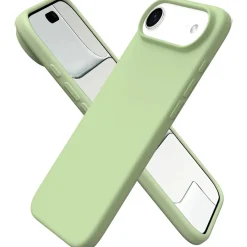 iPhone 17 Air - Silikon Case mit Mikrofaser-Innenseite