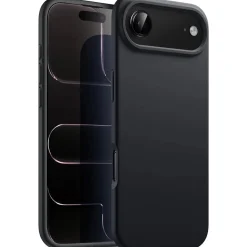 iPhone 17 Air - Slim Silikon Backcover Schwarz
