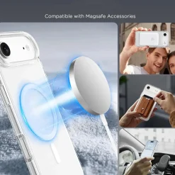 iPhone 17 Air - Transparente MagSafe Silikonhülle