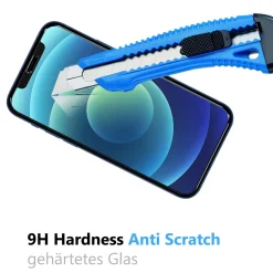 iPhone 12 Mini - 9H Displayschutzfolie 2x Display & Kamera