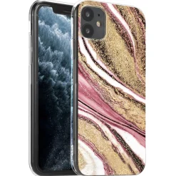 iPhone 12 Mini - Marmor & Sand Design Hülle