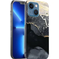 iPhone 13 Mini - Marmor & Sand Design Hülle