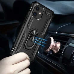 iPhone 12 Mini - Outdoor Hardcase mit Ringhalter