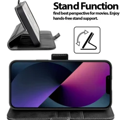iPhone 13 Mini - Robuste Klapphülle mit RFID Block