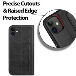 iPhone 12 Mini - Robuste Klapphülle mit RFID Block