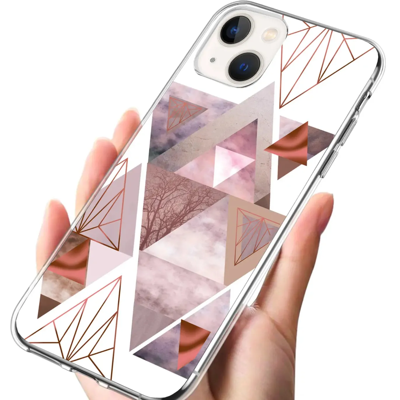 iPhone 13 Mini - TPU Case mit Motivdruck
