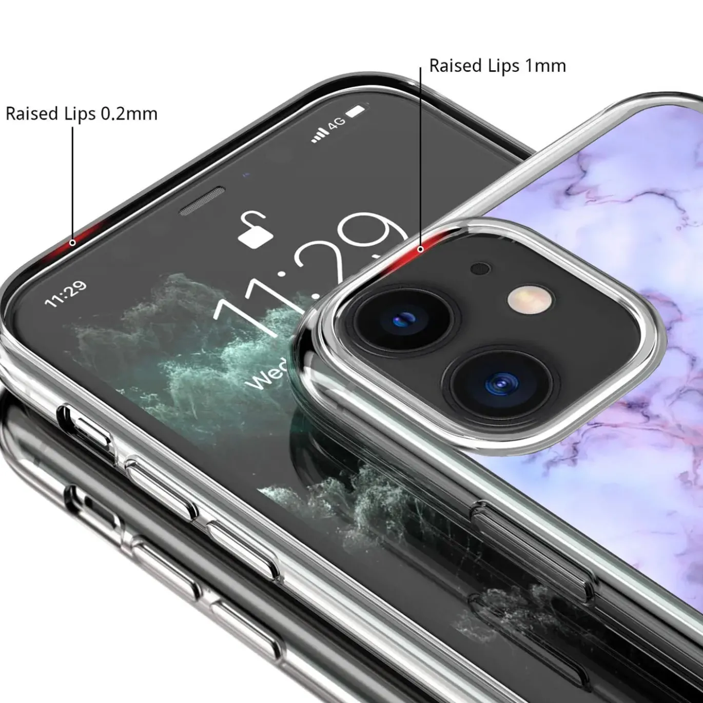iPhone 12 Mini - TPU Case mit Motivdruck