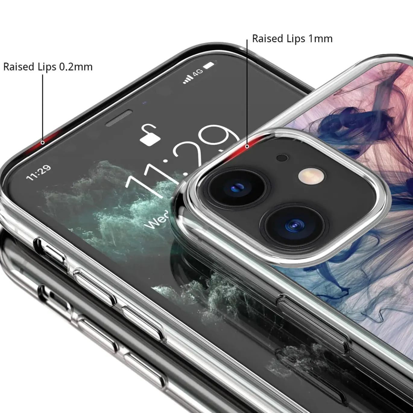 iPhone 12 Mini - TPU Case mit Motivdruck