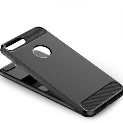 iPhone 7 Plus / 8 Plus - Carbon Case Hülle, stoßfest