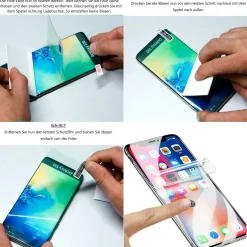 iPhone 7 Plus / 8 Plus - Fullscreen TPU Panzerglas, 2 Stück