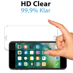 iPhone 7 Plus / 8 Plus - 9H Displayschutzfolie 2x Display & Kamera