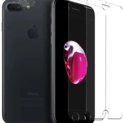 iPhone 7 Plus / 8 Plus - 9H Displayschutzfolie 2x Display & Kamera