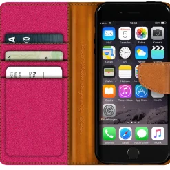 iPhone 7 Plus / 8 Plus - Jeanslook Klapphülle mit Kartenfach