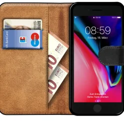 iPhone 7 Plus / 8 Plus - Klapphülle mit Kartenfächern