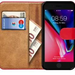 iPhone 7 Plus / 8 Plus - Klapphülle mit Kartenfächern