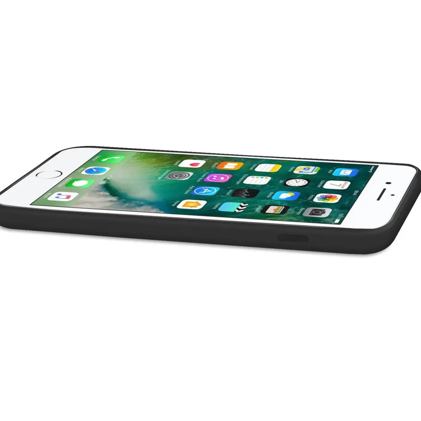 iPhone 7 Plus / 8 Plus - Silikon Case mit Mikrofaser-Innenseite