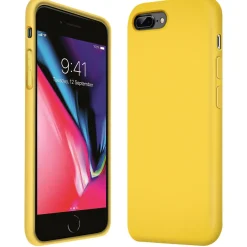 iPhone 7 Plus / 8 Plus - Silikon Case mit Mikrofaser-Innenseite