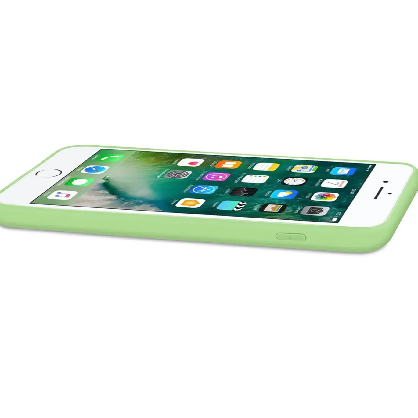 iPhone 7 Plus / 8 Plus - Silikon Case mit Mikrofaser-Innenseite
