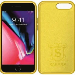 iPhone 7 Plus / 8 Plus - Silikon Case mit Mikrofaser-Innenseite