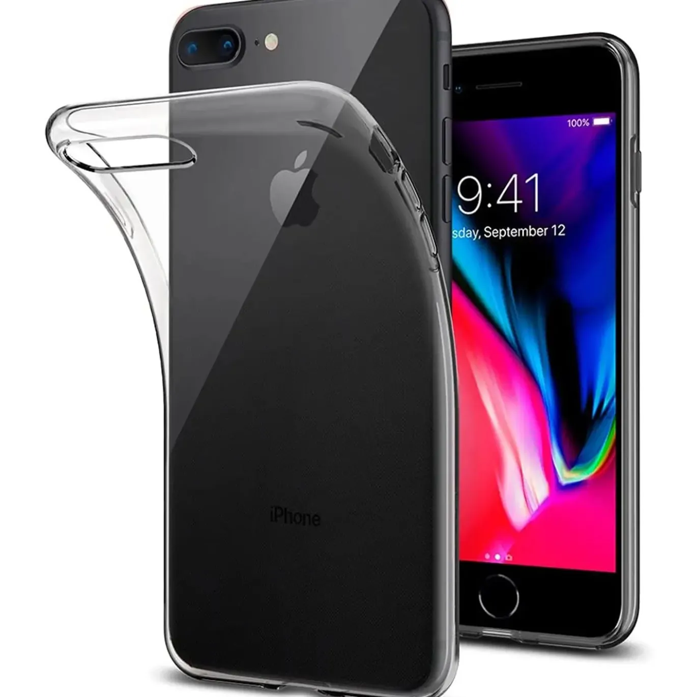 iPhone 7 Plus / 8 Plus - Slim Clear Case Hülle