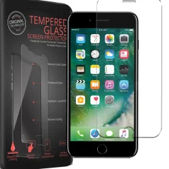 iPhone 7 Plus / 8 Plus - 2x 9H Panzer Glasfolie, Displayfolie