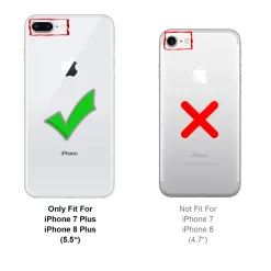 iPhone 7 Plus / 8 Plus - 2x 9H Panzer Glasfolie, Displayfolie