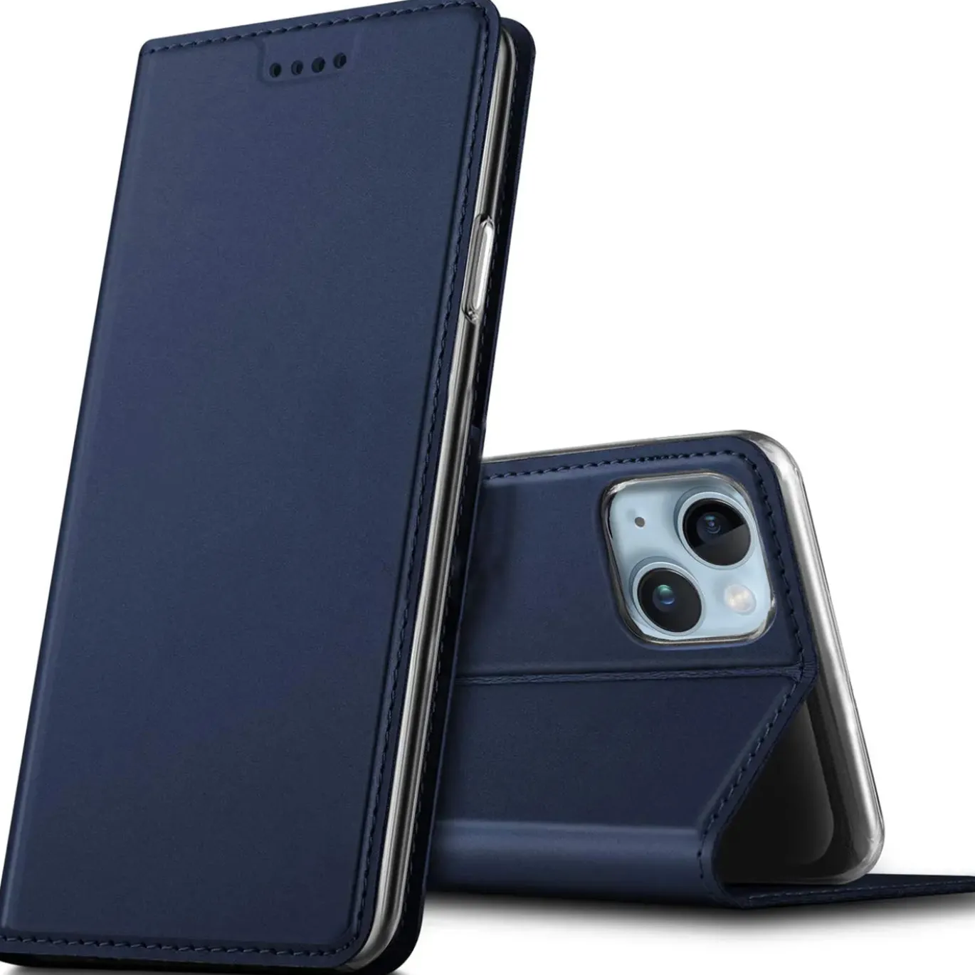 iPhone 14 Plus - Booklet Case mit Magnetverschluss