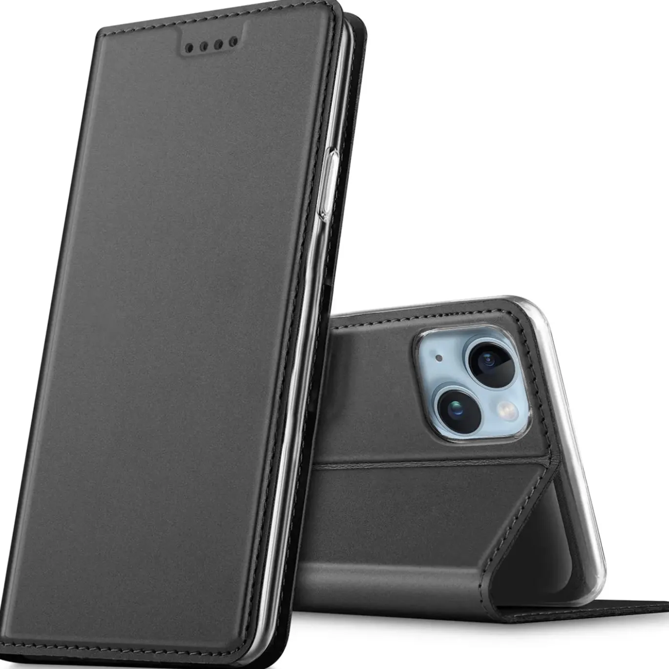 iPhone 14 Plus - Booklet Case mit Magnetverschluss