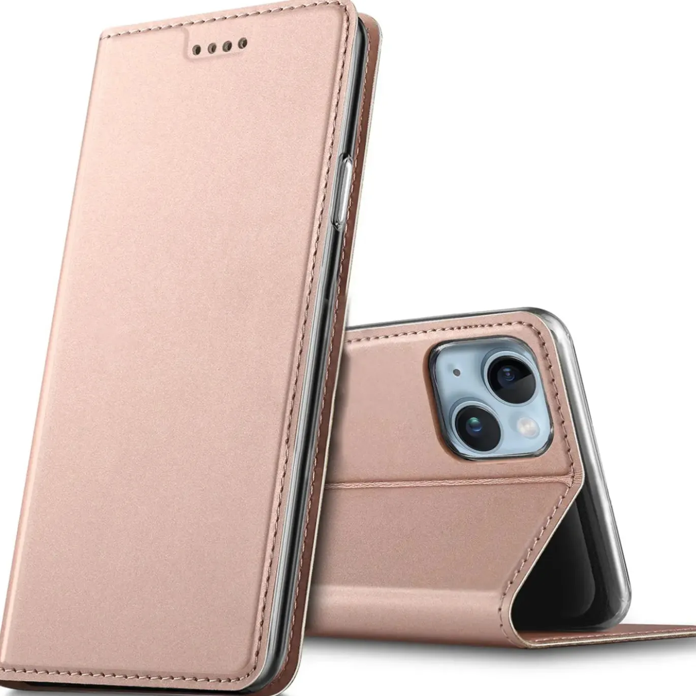 iPhone 14 Plus - Booklet Case mit Magnetverschluss