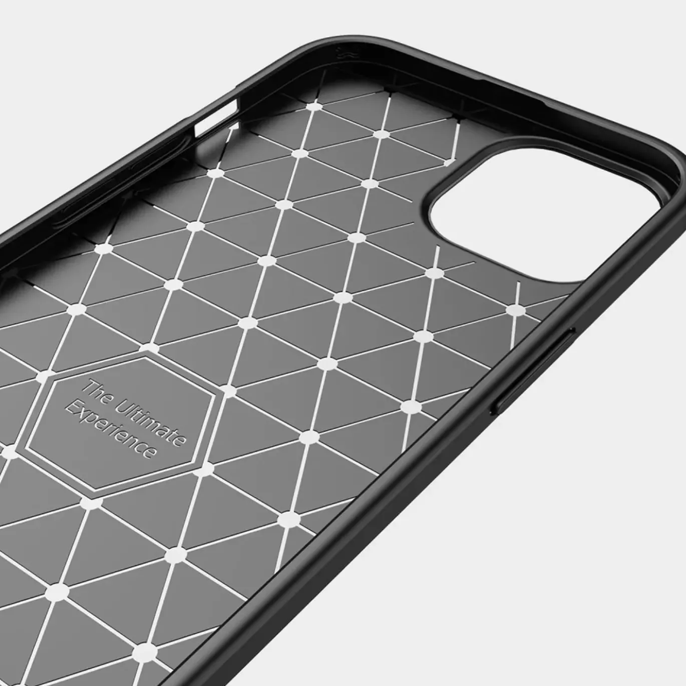iPhone 15 Plus - Carbon Case Hülle, stoßfest
