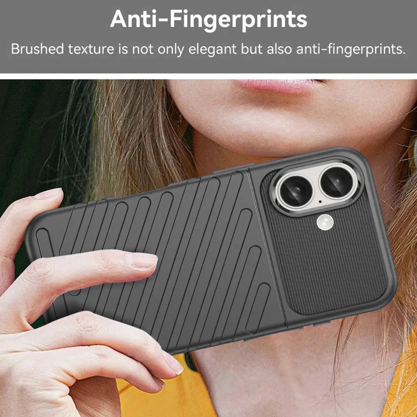 iPhone 16 Plus - Elegante Hülle stoßfest & stylisch