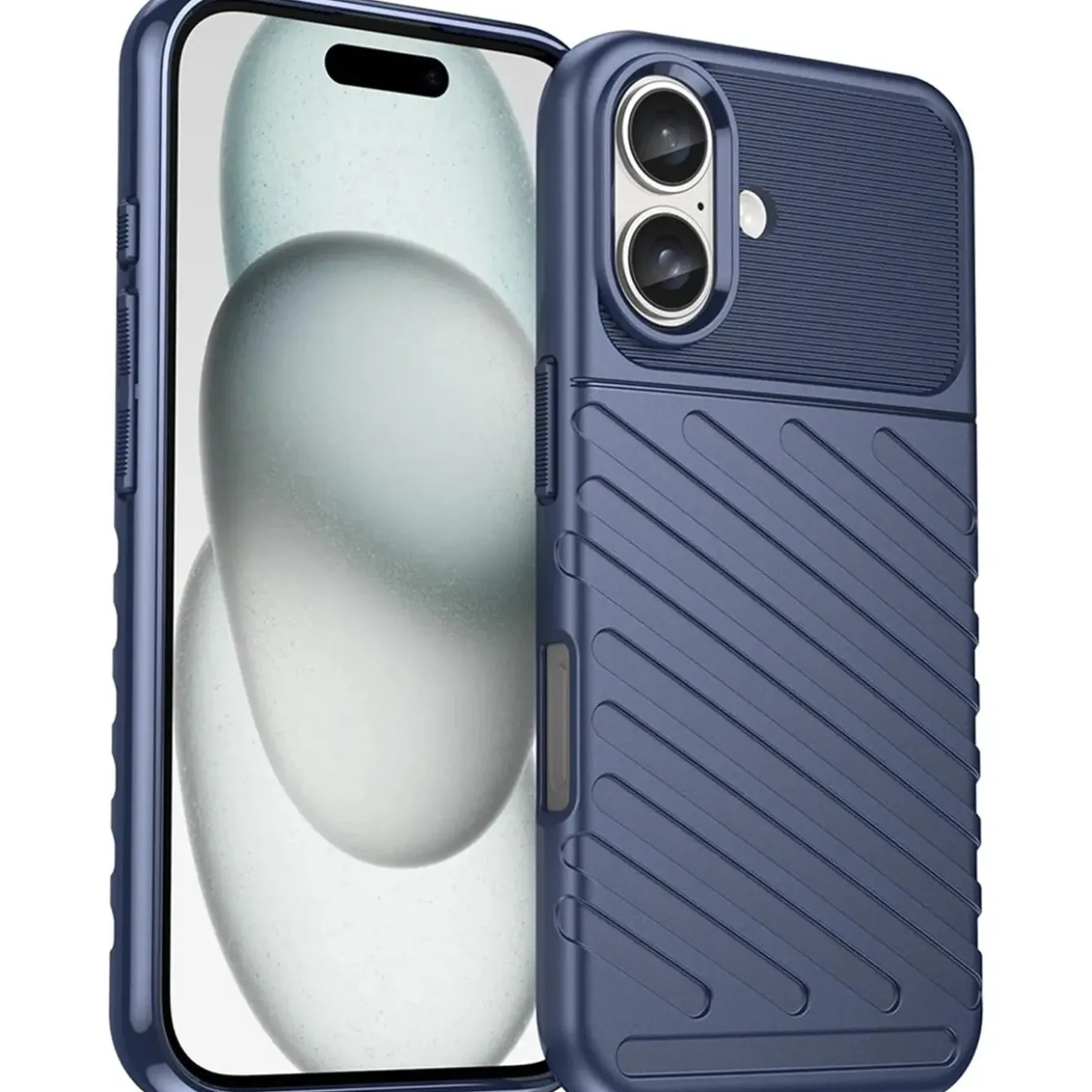 iPhone 16 Plus - Elegante Hülle stoßfest & stylisch