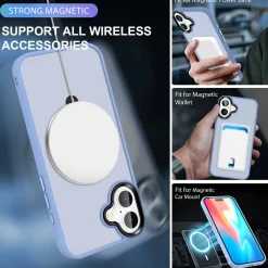 iPhone 16 Plus - Farbige MagSafe Hülle mit Ring