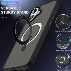 iPhone 16 Plus - Farbige MagSafe Hülle mit Ring