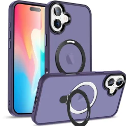 iPhone 16 Plus - Farbige MagSafe Hülle mit Ring