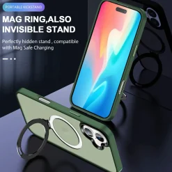 iPhone 16 Plus - Farbige MagSafe Hülle mit Ring
