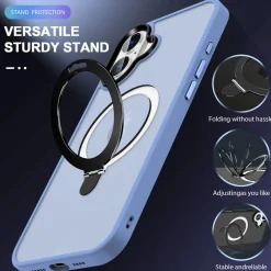iPhone 16 Plus - Farbige MagSafe Hülle mit Ring