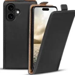 iPhone 16 Plus - Flip Hülle, horizontal klappbar