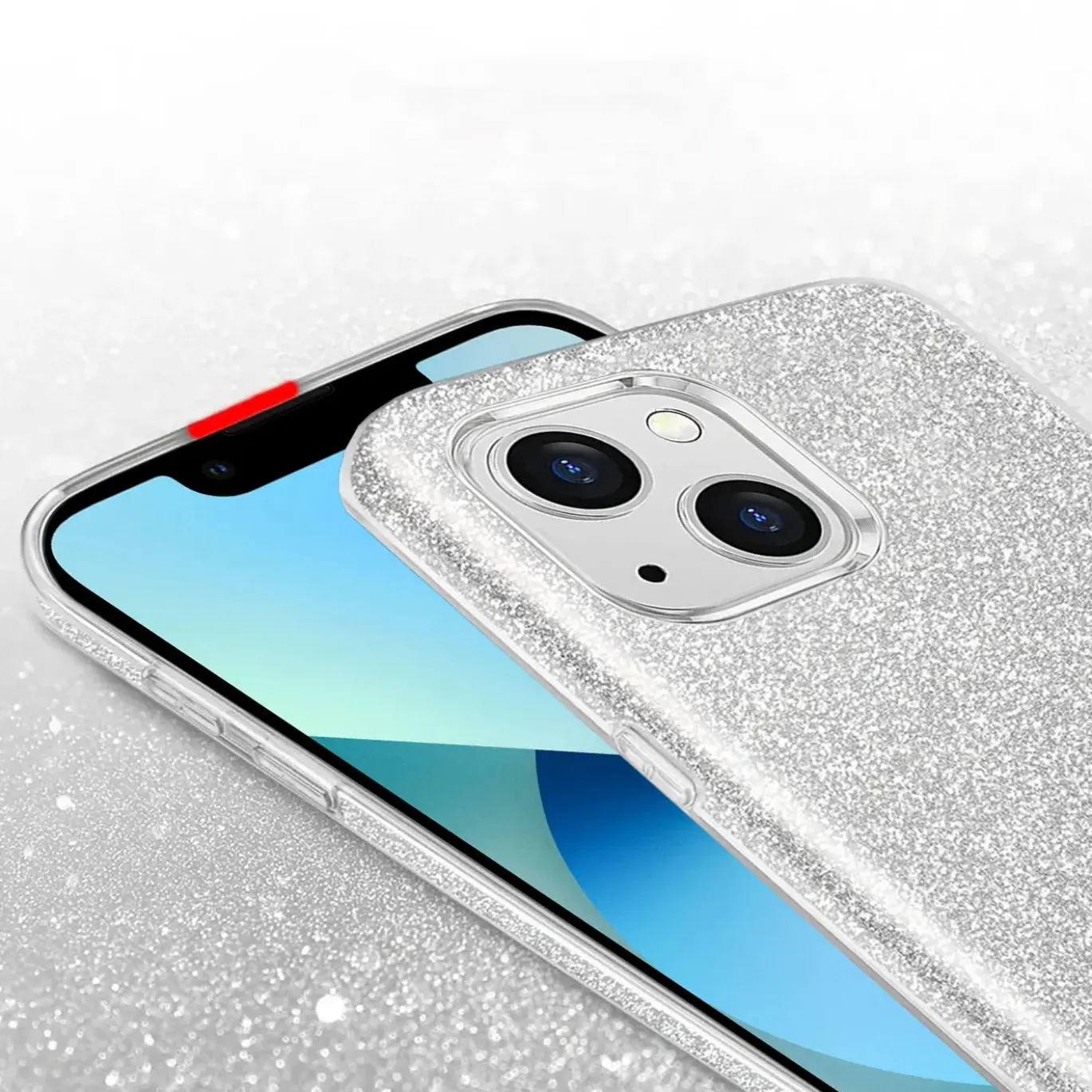 iPhone 14 Plus - Glitzer TPU Hülle