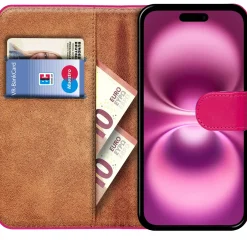 iPhone 16 Plus - Klapphülle mit Kartenfächern
