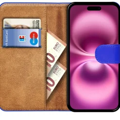 iPhone 16 Plus - Klapphülle mit Kartenfächern