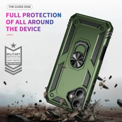 iPhone 16 Plus - Outdoor Hardcase mit Ringhalter