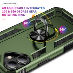 iPhone 16 Plus - Outdoor Hardcase mit Ringhalter