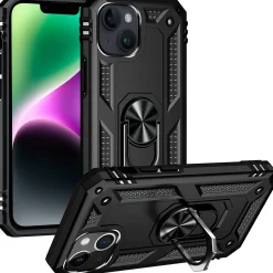 iPhone 15 Plus - Outdoor Hardcase mit Ringhalter