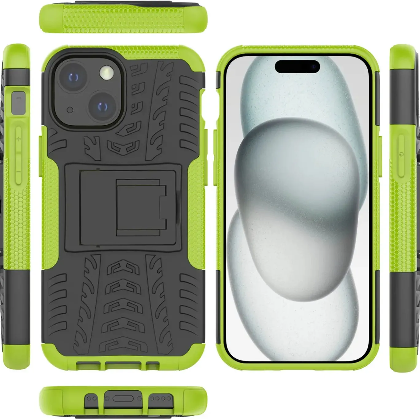 iPhone 15 Plus - Outdoor Hülle 2-teiliges Schutzcase