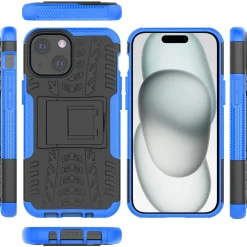 iPhone 15 Plus - Outdoor Hülle 2-teiliges Schutzcase