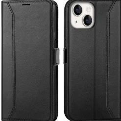 iPhone 14 Plus - Robuste Klapphülle mit RFID Block
