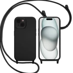 iPhone 15 Plus - Umhängehülle mit Kameraschutz