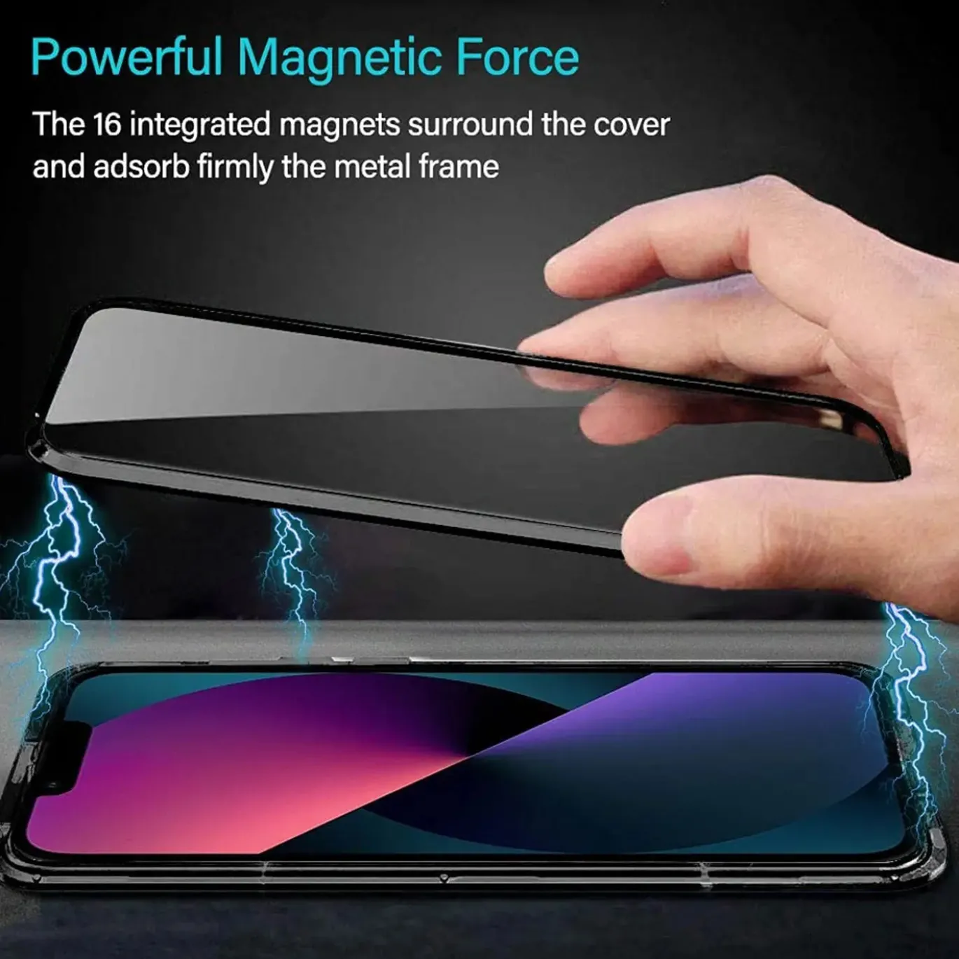 iPhone 13 Pro - 360° Glas Hülle mit Rundumschutz