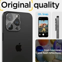 iPhone 15 Pro / 15 Pro Max - Kameraschutz aus gehärtetem Glas
